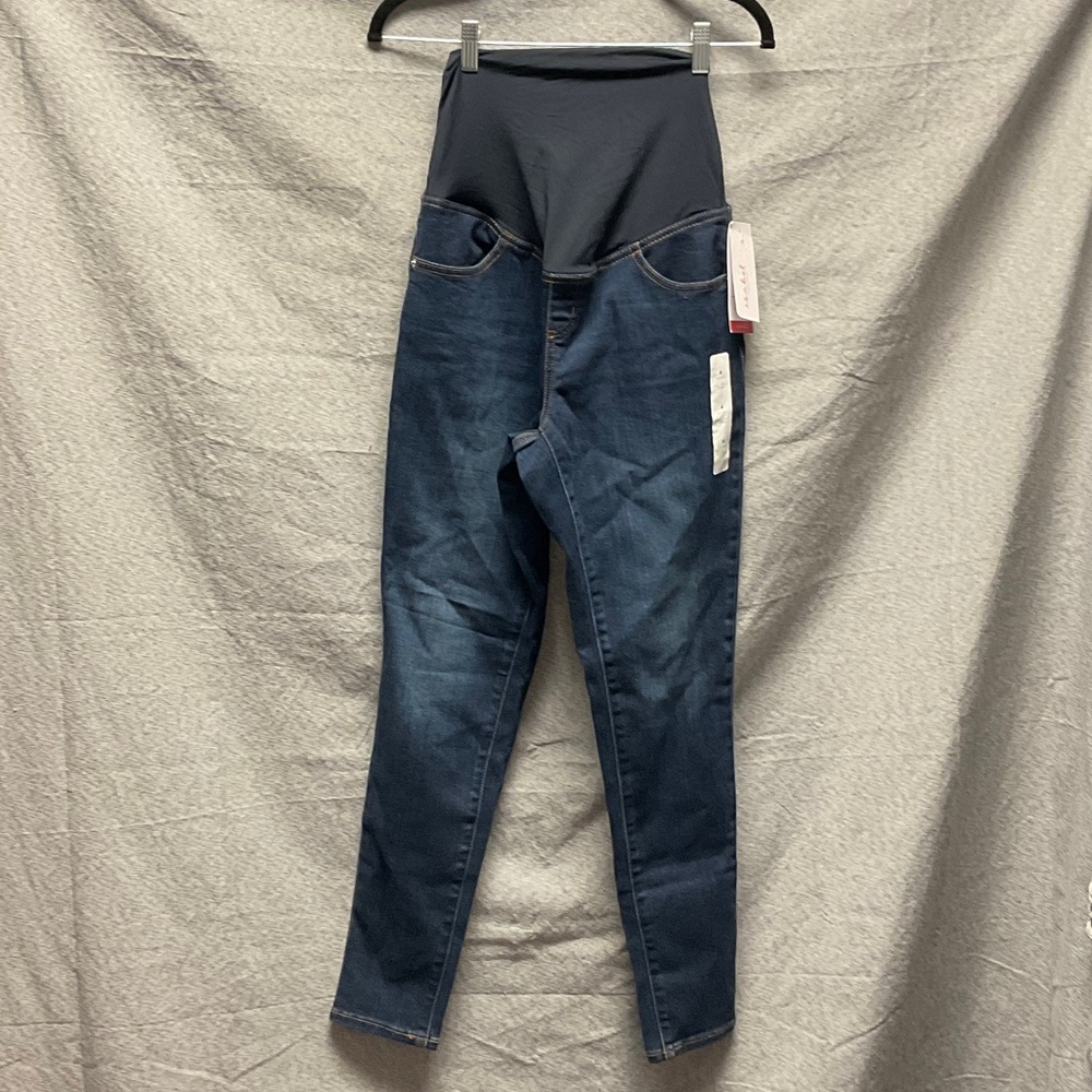 Isabel Maternity by Ingrid & Isabel High Rise Dark Blue Jeans